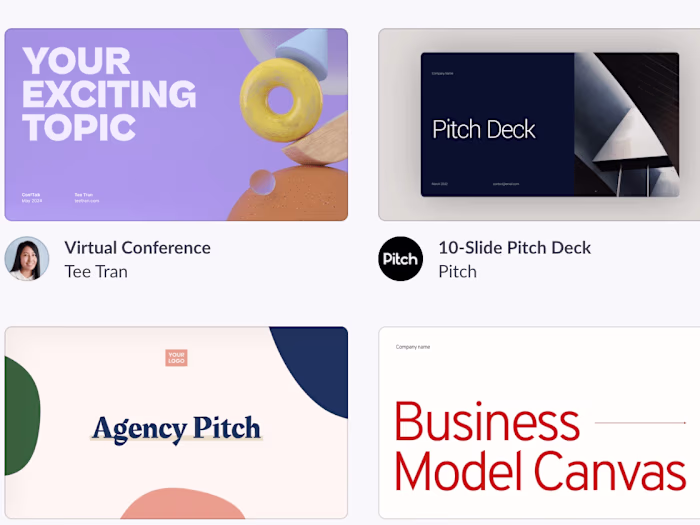 Creative Presentation Design