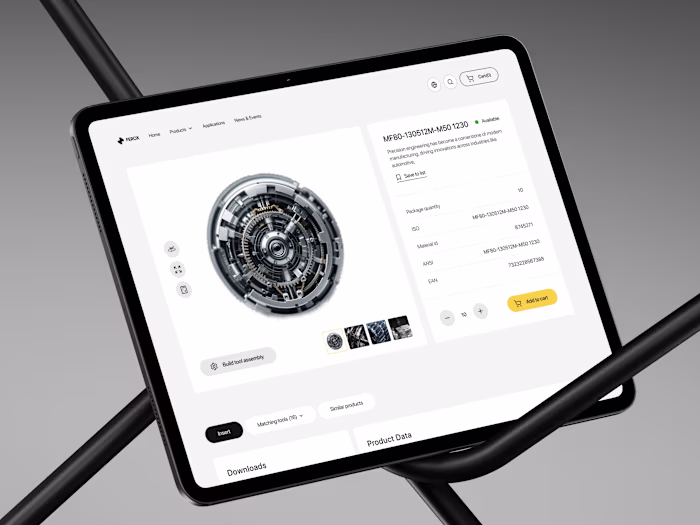 B2B Ecommerce website | Product Search Page