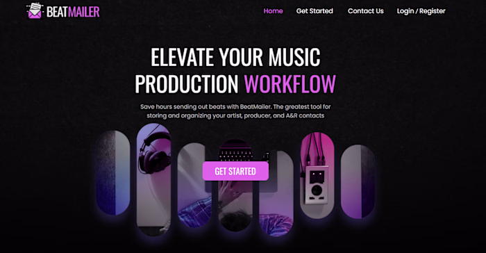 Beat Mailer: Streamlined Contact Management for Music Pros
