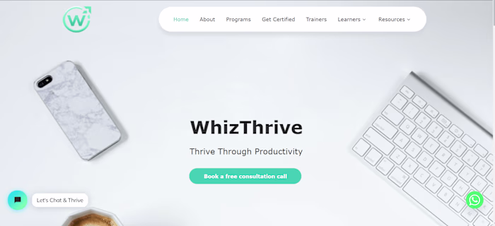 Trainer-Learner Integration Using WordPress Website