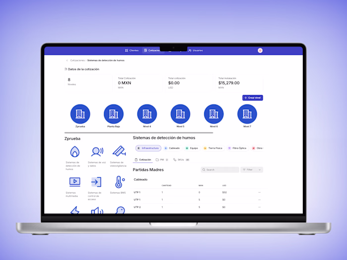 Infrastructure Quote Generation System