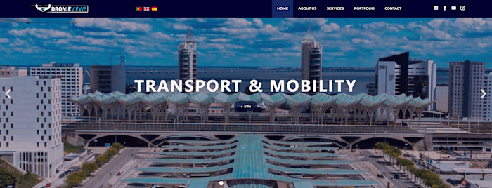 Dronie Views - Aerial Photography Web & Branding