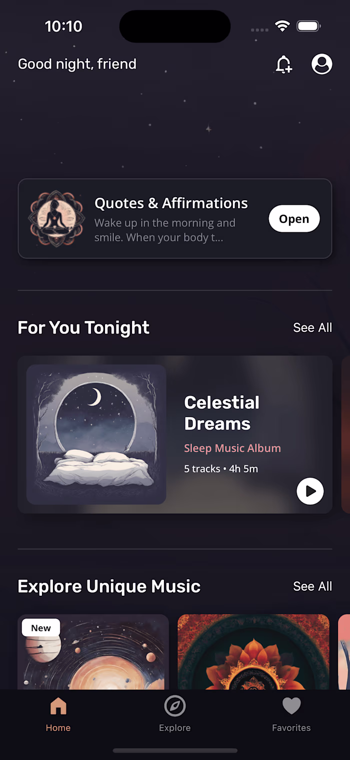 Astral Wellbeing App