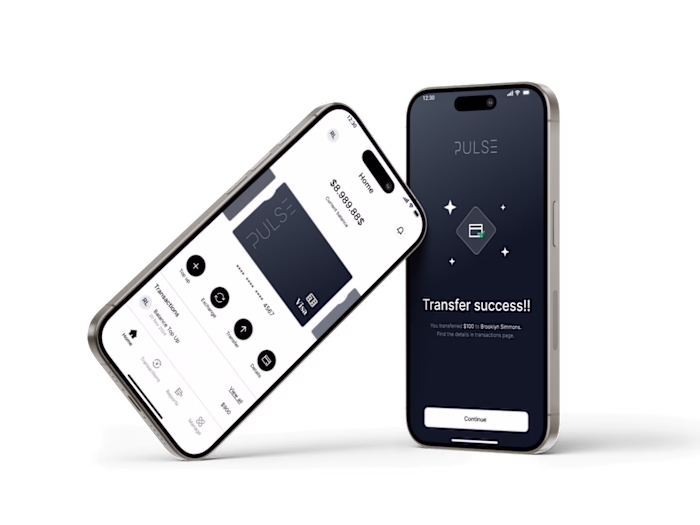 Crypto Wallet App Design (UI/UX)