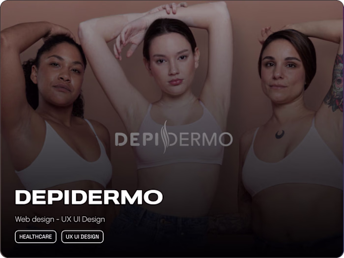 Depidermo - Landing page
