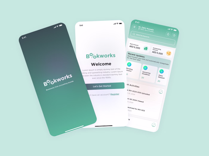 BookWorks — A finance & accounting app designed for clarity ...