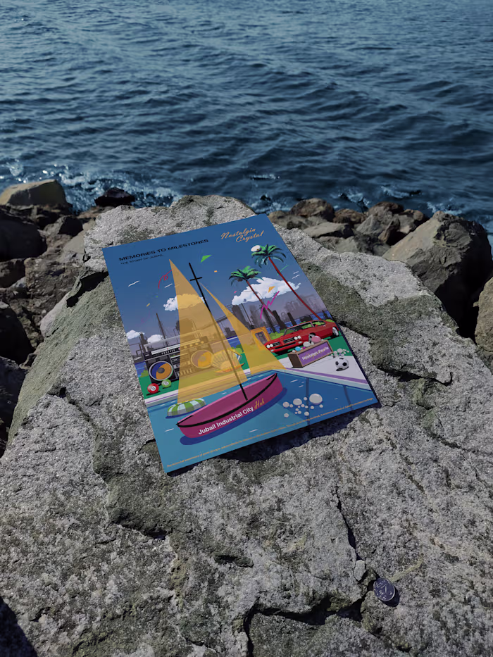 Competition | Exploring the juxtaposition of Al Jubail City🐚✨ .