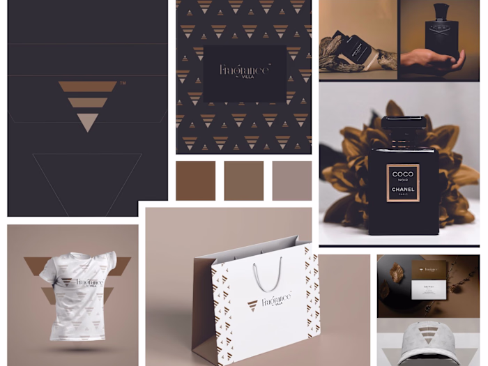 Brand Identity for Fragrance Villa