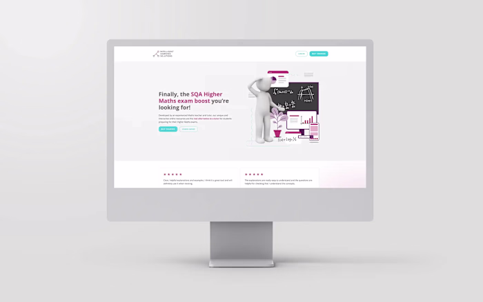 Improving student success with innovative web app landing page