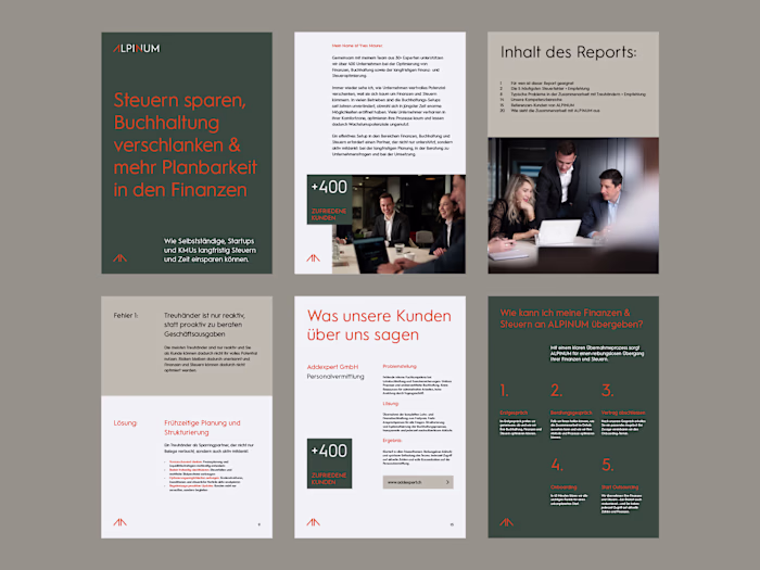 Financial Authority Report | Technical Layout Developed a hi...