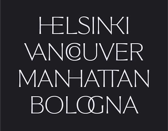 Aetheria Display Typeface