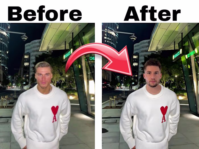 Face Replacement and Color Correction Project