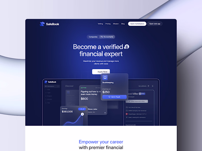 Framer - Development and Design for Safebook.ai