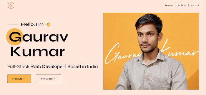 My Personal Website (Portfolio)