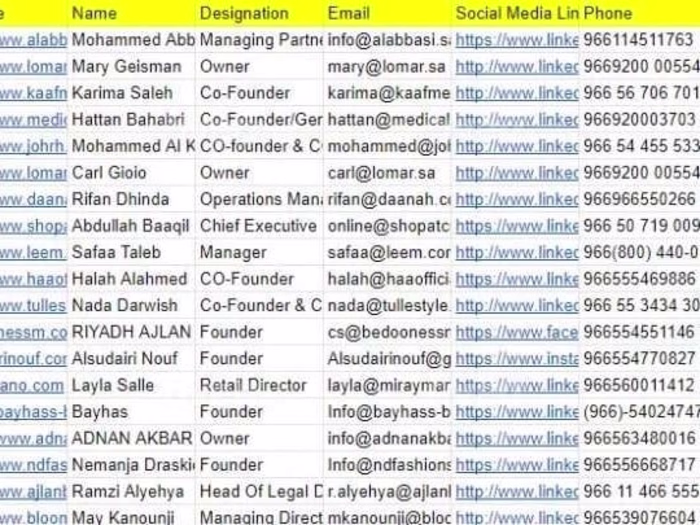 I will do b2b lead generation with verified email