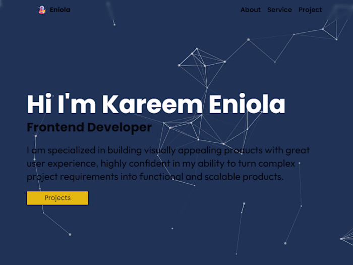 Portfolio website