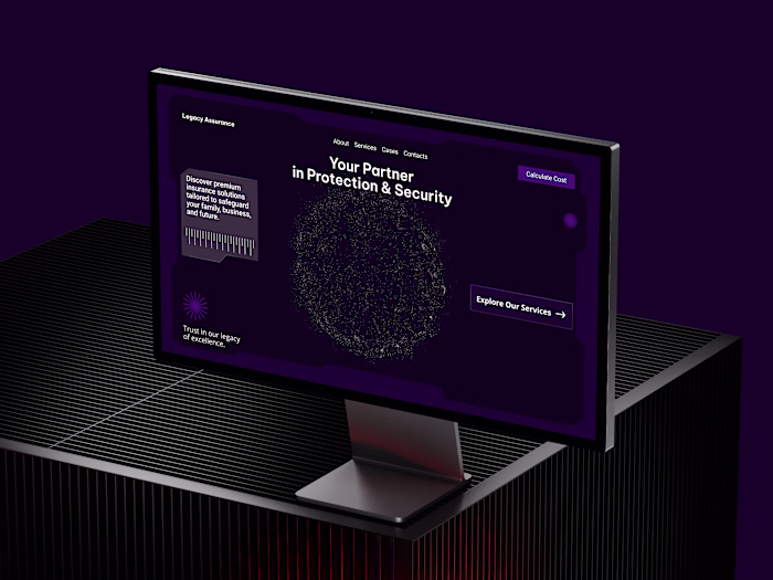 Premium Insurance Website Design