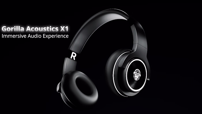 Gorilla Acoustics X1 Headphones | Concept Design 