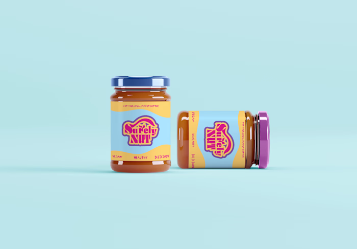 Brand Identity and Logo for fictional Peanut Butter company