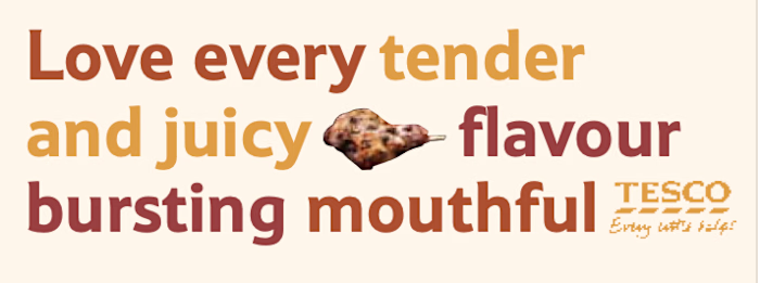 Tesco – Campaign Branding Copy
