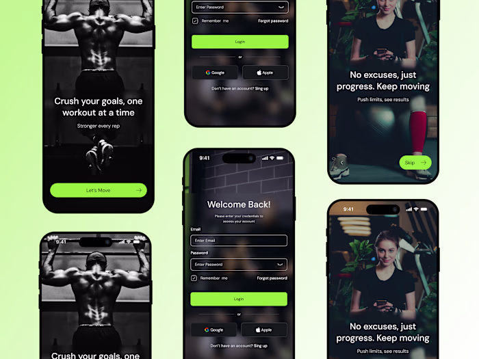 Smart Home App Onboarding Screen Design