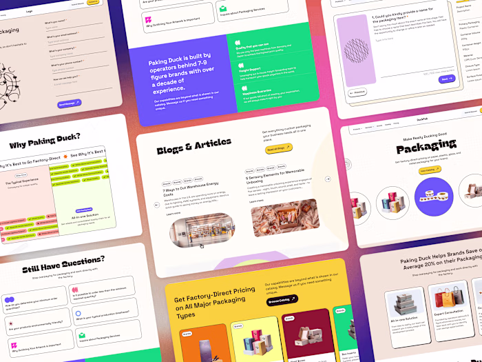 Neo-Brutalism - Ecommerce Website