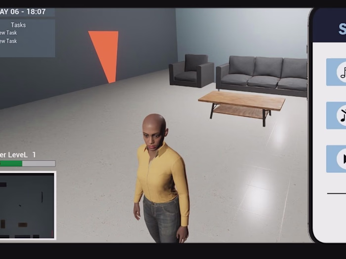 SynthCity - An OpenWorld game (Prototype) with IoT devices 