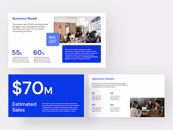 Brand Pitch Deck Design