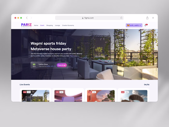 Pariz Event (Product Design)