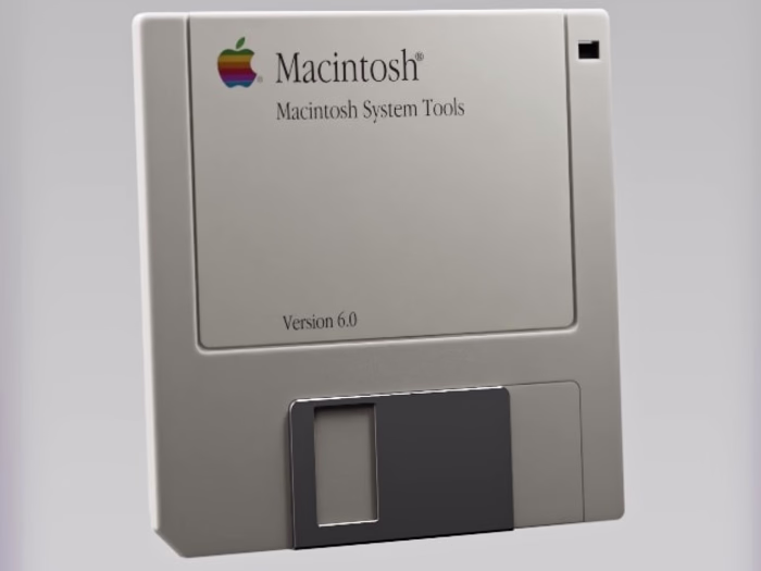 A floppy disk ad circa 1988. 