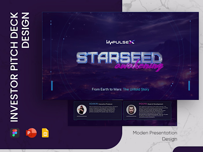 STARSEED awakening - Game Investor Pitch Deck