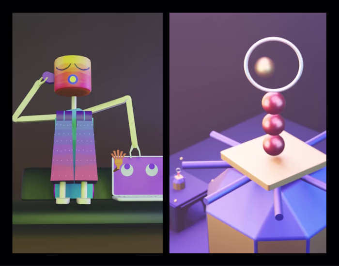 3D Unlimited GIF/Loop Animation
