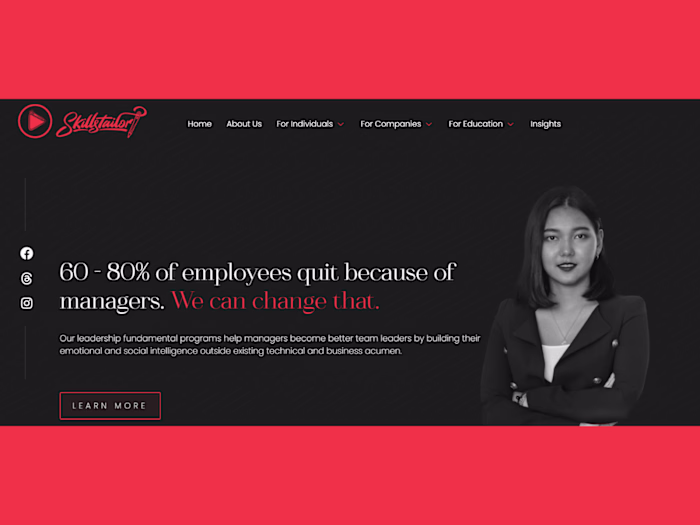 Skills Tailor  Website