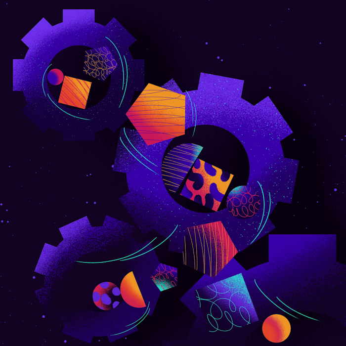 Bejamas web & blog illustrations 