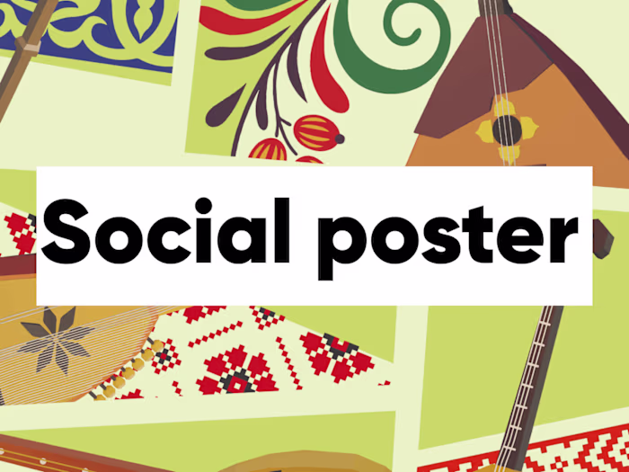 Social poster