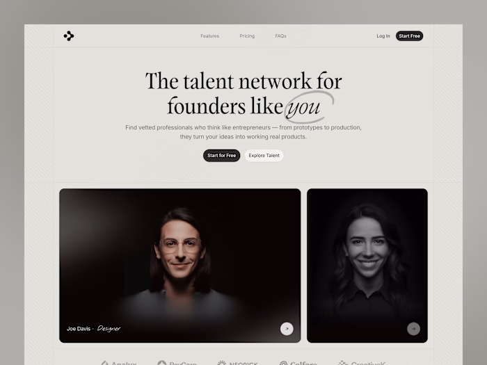 Kero - SaaS Landing Page