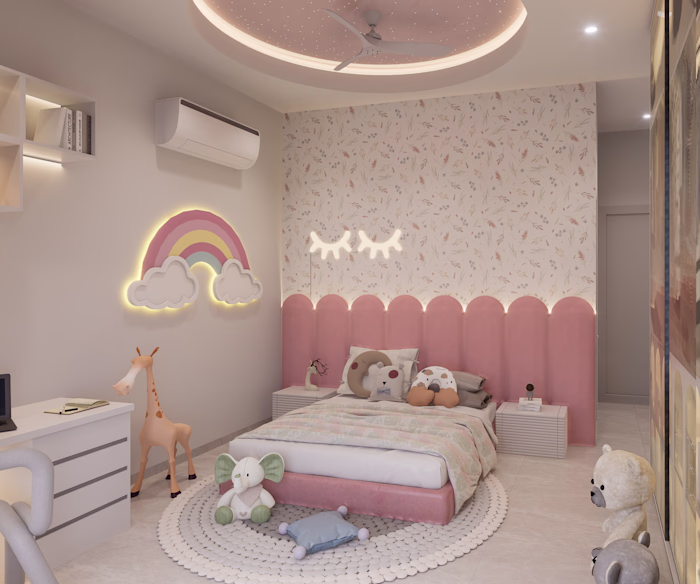 "Whimsical Wonderland: A Daughter's Dreamy Escape."