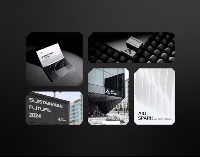 Tech Logo Branding, Brand Identity Design