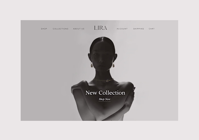 Lira Jewelry | Brand Identity & Website Design