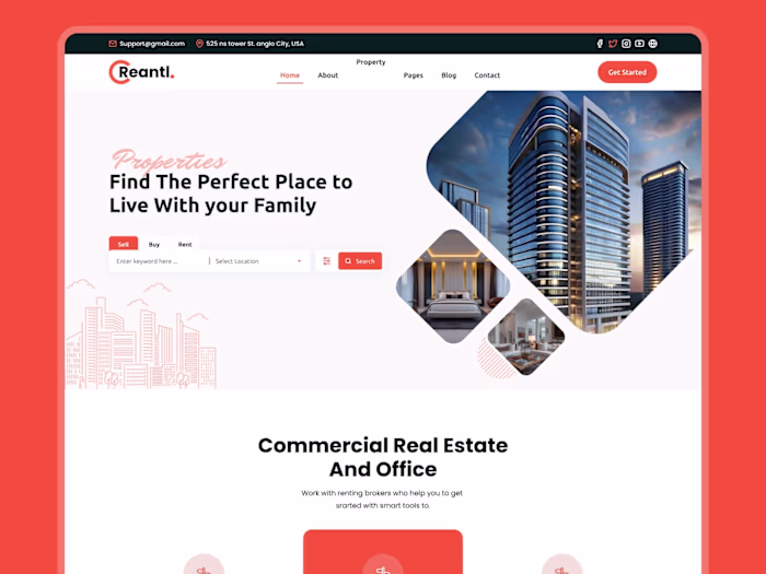 High-Converting Real Estate Landing Page Creation