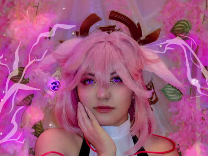 Genshin Impact Cosplay photography editing