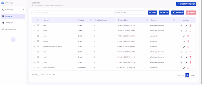 Campaign-Functional Testing | UI Testing