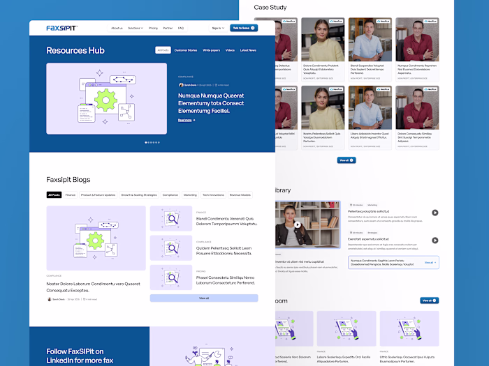 Resource Hub - Blog, Podcast, Newsletter, Video Library