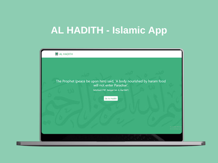 Al Hadith - Islamic app