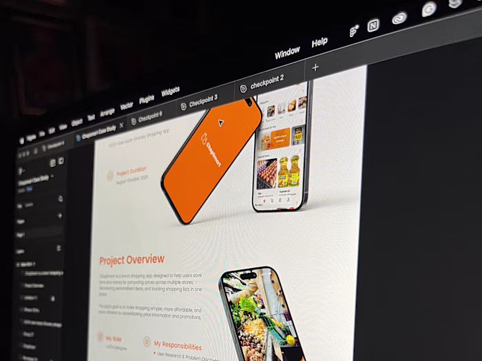 Just wrapped up this UI/UX case study — ChopSmart! A grocery...