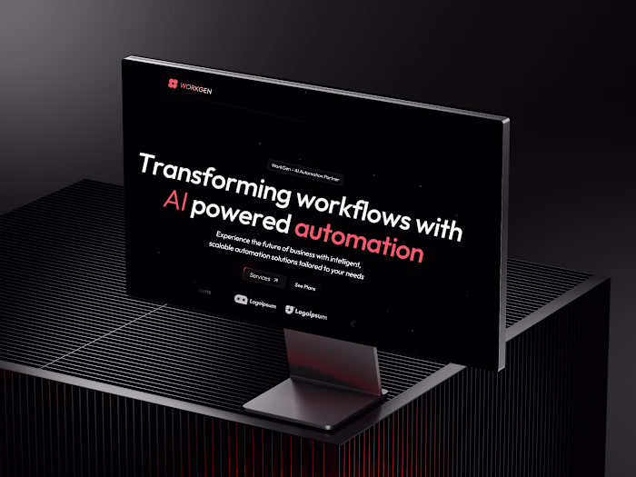 WORKGEN - AI Workflow Automation Website