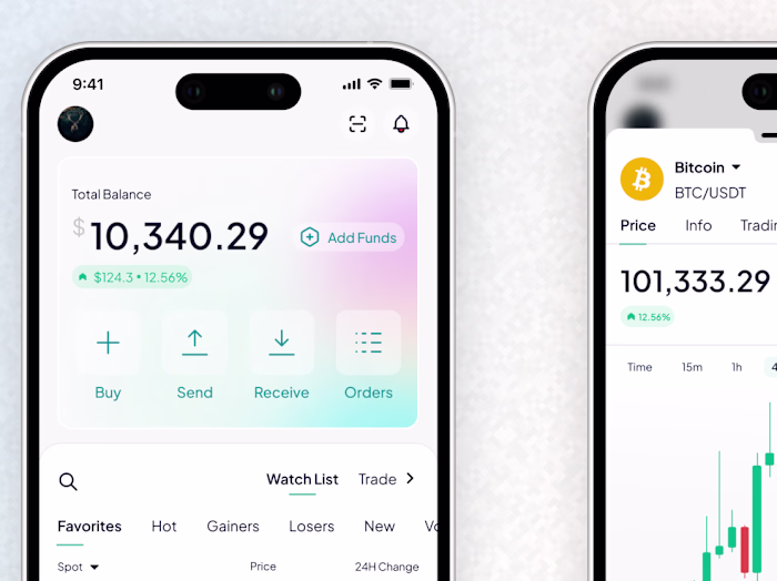 Crypto Exchange Exploration - Home Page