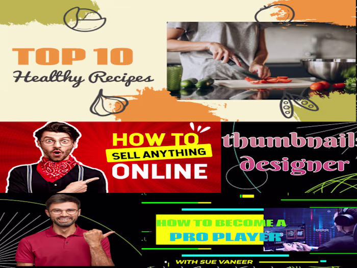 thumbnails for your youtube channel