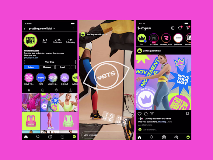 Complete Brand Identity for Protein Queen