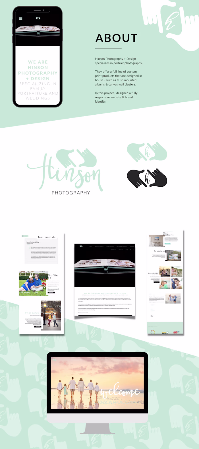 Website Design for Hinson Photography